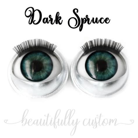 premium open close doll eyes dark spruce beautifully custom doll eyes how to look pretty