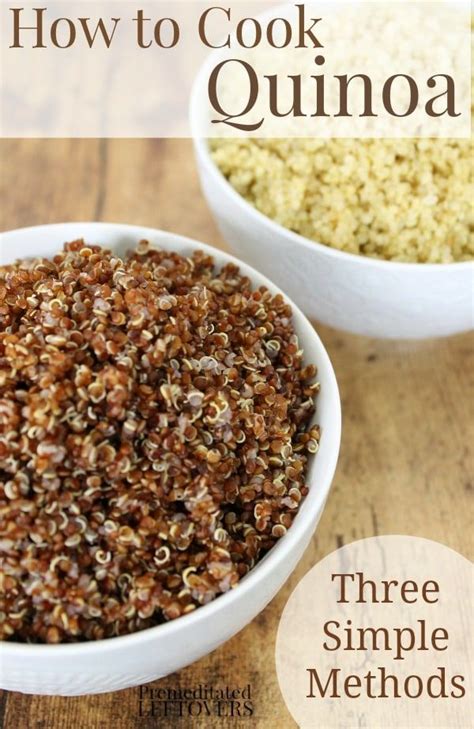 While quinoa is often a superfood sidekick to healthy main dishes, this super seed can do a whole lot more. Have you wondered how to cook quinoa? It's easy! Here are ...