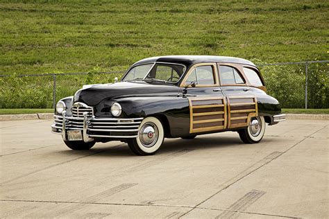 1948 Packard Woody Station Wagon Classic Old Vintage Retro