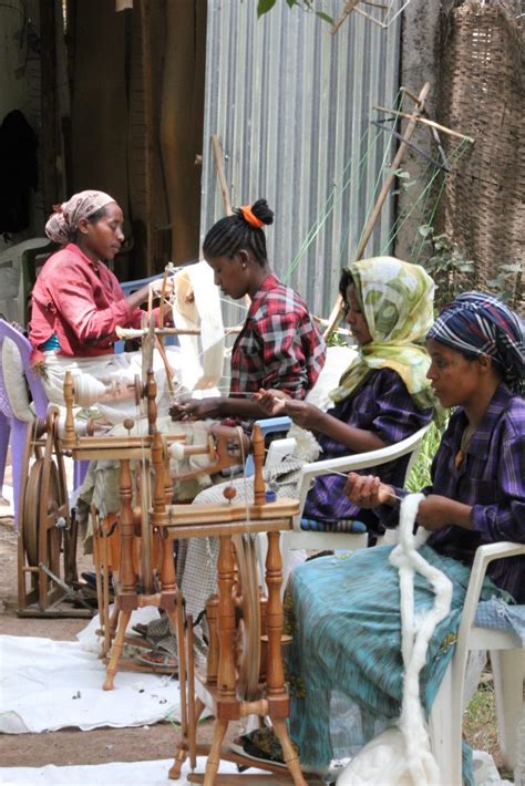 Ethiopian Cotton Handspinning And Handweaving Tradition Continues Clothroads