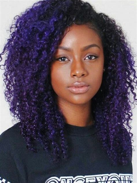 11 Eccentric Purple Curly Hairstyles To Try In 2023