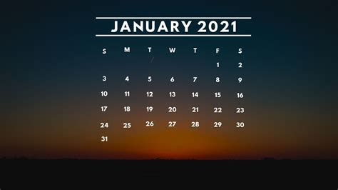February 2021 calendar screensavers : January 2021 Calendar Wallpaper - Spring 2021 Calendar