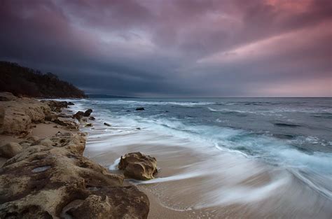 Stormy Sea At Sunrise Photograph By Evgeni Ivanov