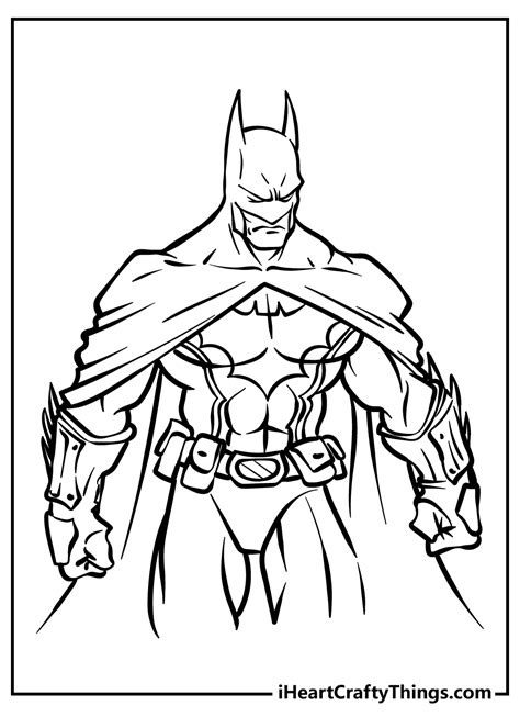 Batman Dark Knight Coloring Pages To Print