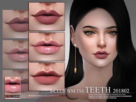 Teeth Cc And Mods For The Sims 4 Snootysims