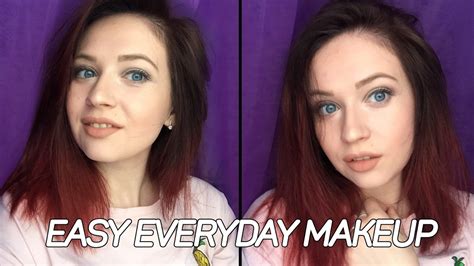 ЛЕГКИЙ ПОВСЕДНЕВНЫЙ МАКИЯЖ Easy Everyday Makeup Youtube