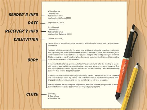 While composing a complaint letter you should a letter that is composed for the benefit of an association it is known as professional complaint letter. How to Write an Apology Letter: 15 Steps (with Pictures ...