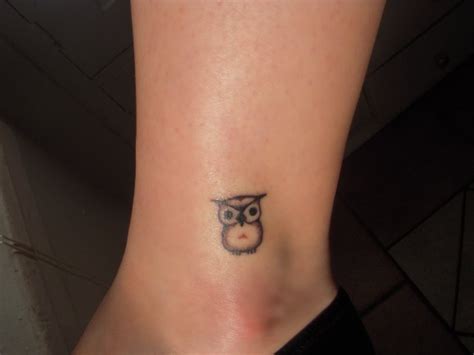 Small Owl Owl Tattoo Small Simple Owl Tattoo Tiny Owl Tattoo