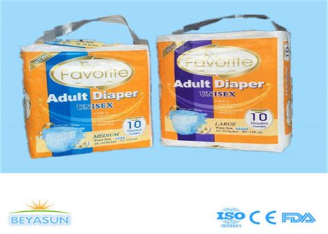 Medical Single Tab Adult Disposable Diapers For Old Age People Non