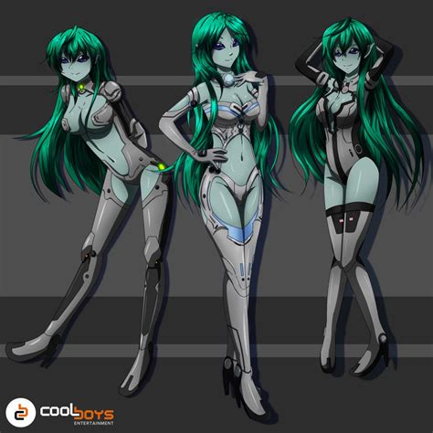 Commission Anime Alien Girls By Coolboysent On Deviantart