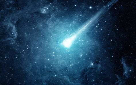 Meteor Blue Light Hd Digital Universe 4k Wallpapers