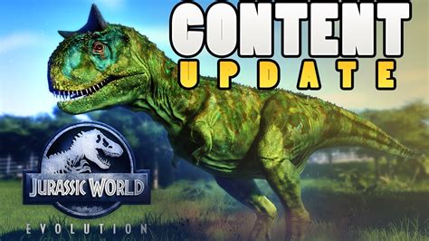 New Content Revealed Jurassic World Evolution New