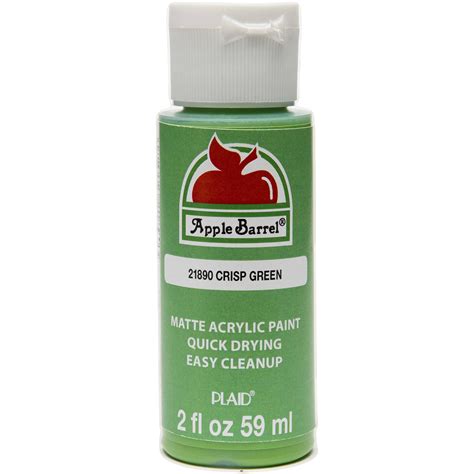 Apple Barrel Crisp Green Acrylic Paint 2 Fl Oz