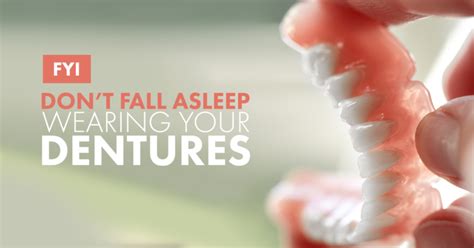 Dont Fall Asleep With Your Dentures In Lynnfield Dental Associates Blog