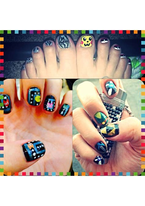 Nerd Nails Took Me Literally Forever To Do These Lol So Proud Of The