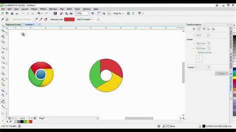 Cara mudah membuat logo dan text melingkar menggunakan corel draw. Cara Sederhana Membuat Logo Google Chrome Menggunakan ...