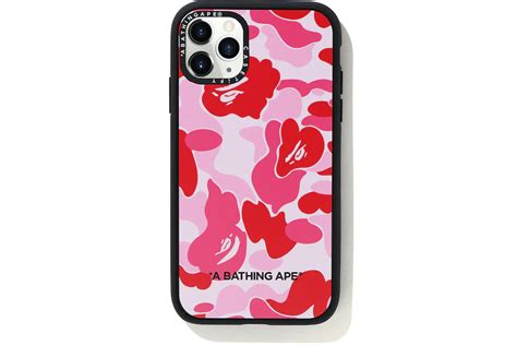 Bape Casetify Abc Camo Iphone11 Pro Case Pink Ss20 Gb