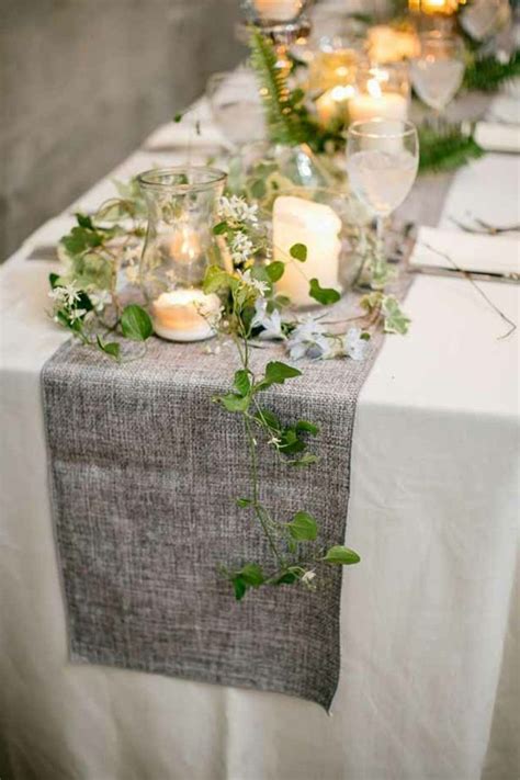 Un immense choix de chemin de table : 1001 + idées ingénieuses de chemin de table pour mariage ...