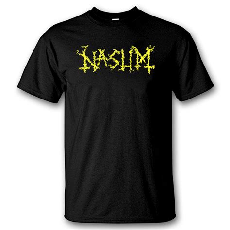 Nasum Napalm Logo T Shirt Black Selfmadegod