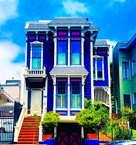 Sunday Snapshots The Colorful House San Francisco