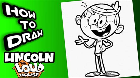 How To Draw Lincoln Loud The Loud House Step By Step Easy Como