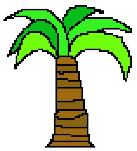 Palm Tree Pixel Art Maker