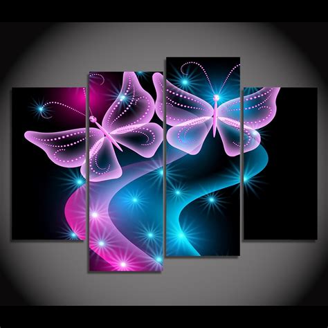 Neon Painting On Canvas At Explore Collection Of