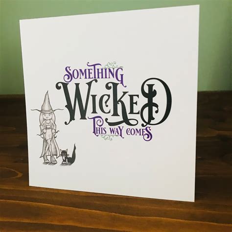 Witch Card For Her Witchcraft Cards For T Witch Cards For Etsy