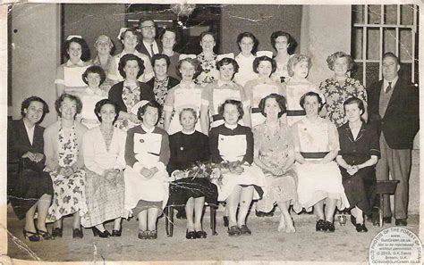 Dilke Memorial Hospital Staff In 1954