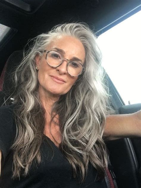 Grey Hair Wig Grey Hair Over 50 Long White Hair Grey Hair Color Silver White Hair Lilac