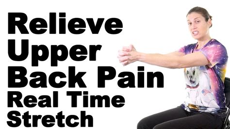 7 Stretches To Relieve Upper Back Pain Upper Back Stretches
