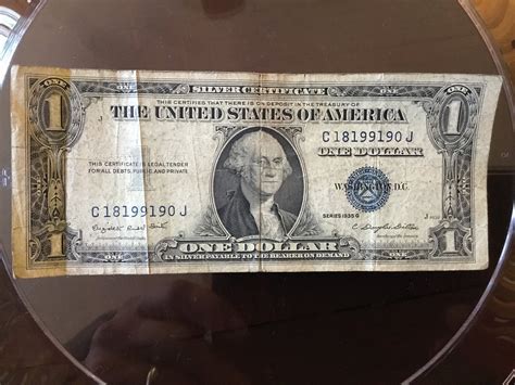 Rare US One Dollar Bill Series G Etsy