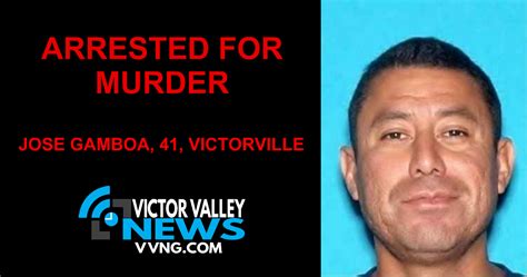 Victorville Man Arrested For Murder In San Bernardino Victor Valley