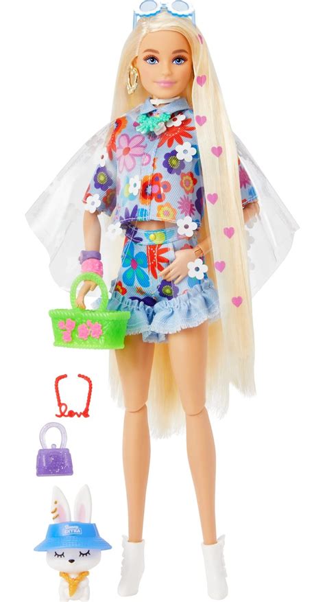 Barbie Doll And Accessories Barbie Extra Fashion Doll With Blonde Hair