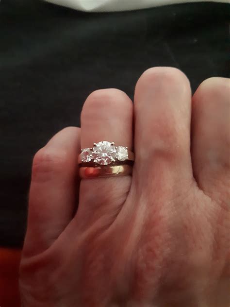 Three Stone Wedding Ring Jenniemarieweddings