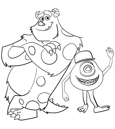 Coloring Pages Monster Coloring Pages Sheets