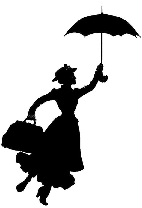 mary poppins stencil  save time