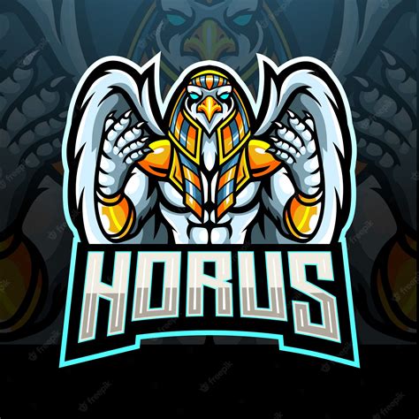 Premium Vector Horus Esport Logo Mascot Design