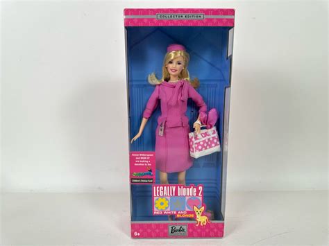 Legally Blonde Red White And Blonde Collector Edition Mattel Barbie Doll New In Box B