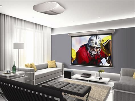 15 Cool And Minimalist Home Theater Design With Sofa Furnitures
