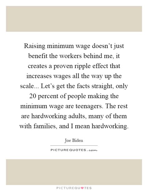 Raising Minimum Wage Doesnt Just Benefit The Workers Behind Me