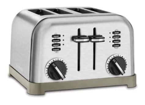 Cuisinart Metal Classic Toaster W 6 Settings Stainless Steel 4