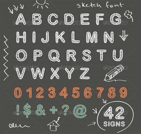 17 Doodle Fonts Ttf Otf Download Design Trends Premium Psd