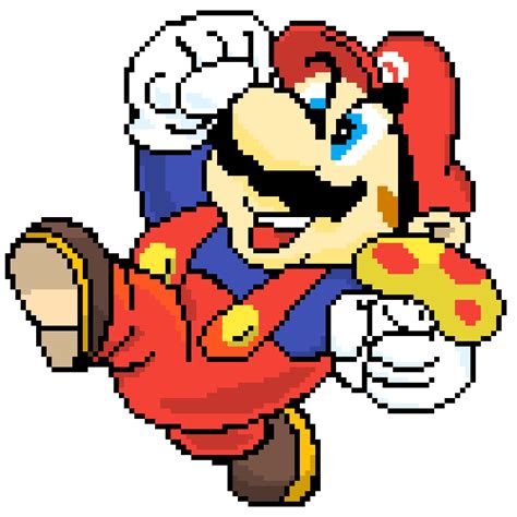 Pixilart Super Mario By Mariobrospix