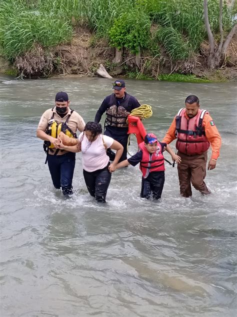 Salvan A Madre E Hijo De Morir Ahogados En El Río Bravo K911 Noticias