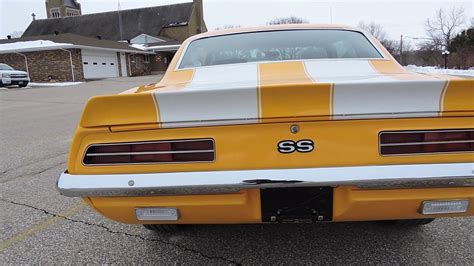 1969 Camaro Yellow Rs Ss For Sale At Coyoteclassics Com Youtube