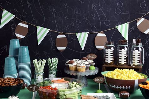 Super Bowl Party Decorations That Will Be A Touchdown