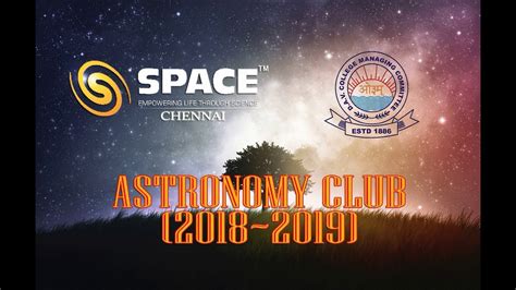 Maybe you've just been struck by the view on a particularly clear night, or perhaps you're someone who loves to read and learn about astronomy but have never got round to spending time outside studying the stars. DAV Public School, Velachery, Annual Astronomy Club - 2018-19 - YouTube