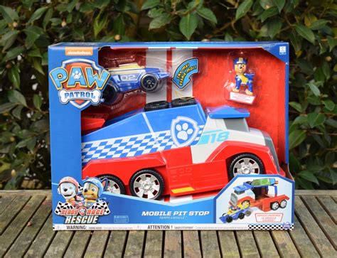 Ready Race Rescue The New Paw Patrol Film And Mobile Pit Stop Toys