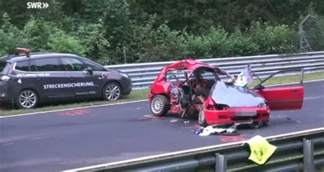 Deadly Crash At The Nurburgring Claims 2 Injures 3 More Shifting Lanes